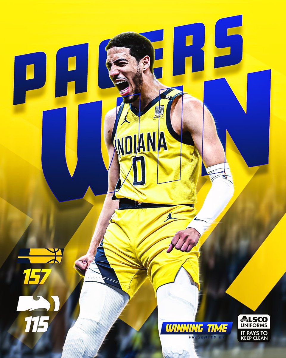 PLAYOFF MODE: ACTIVATED 🔥 #PacersWin