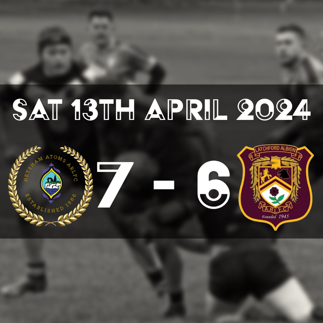Heysham Atoms ARLFC (@heyshamatoms) on Twitter photo 