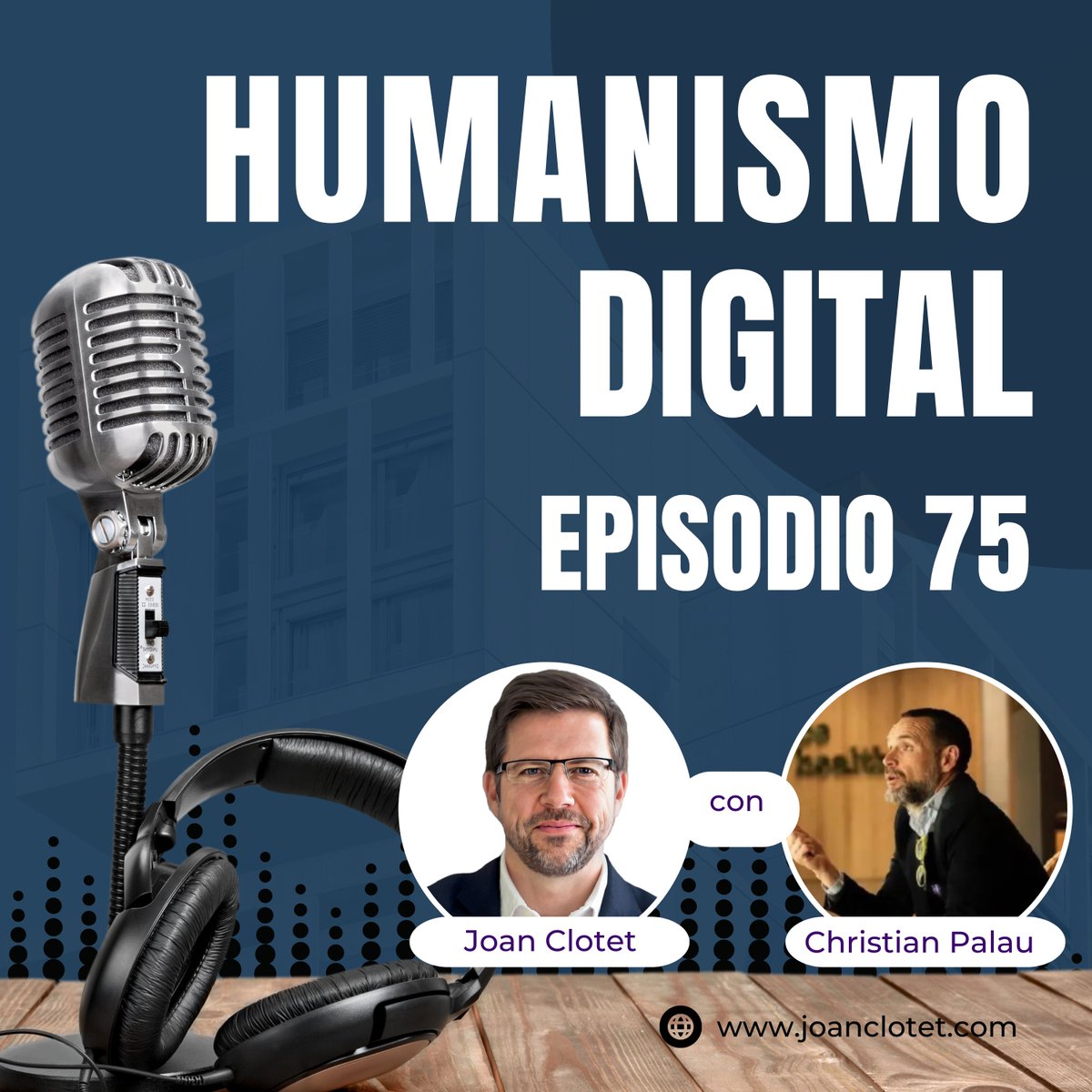 JoanClotet's tweet photo. Conversamos con Christian Palau @cerkdti sobre la #IA y su impacto en nuestras vidas
Una conversación llena de contenido y valor en el #podcast #humanismodigital

Spotify: https://t.co/iXGENX0NDl
Ivoox: https://t.co/Y2WKdMxR8S
Apple: https://t.co/90fJetkG6o https://t.co/wJmccIMG9E