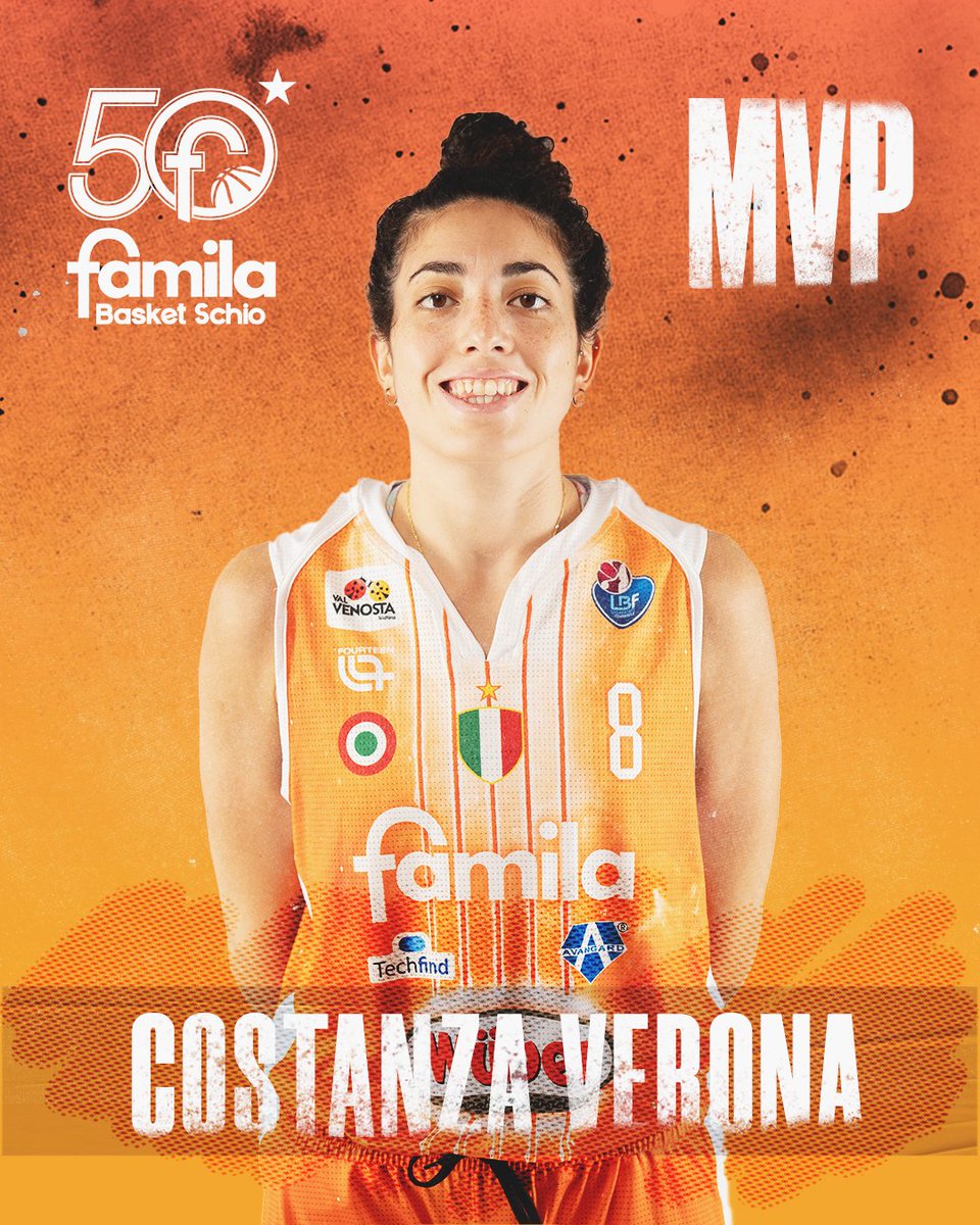 👑 MVP of the game ➡ @costanzaverona6 🎯 18 points ⏰ 19 minutes 🏀 4 rebounds 🎁 5 assists 💪🏻 3 fouls drawn 📈 25 efficiency #familaschio #lbflive