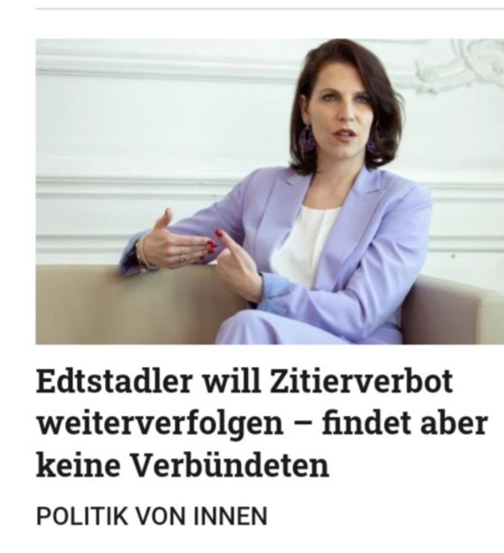 Bei der wendt sich der Spiegel ab.
Verbündete?