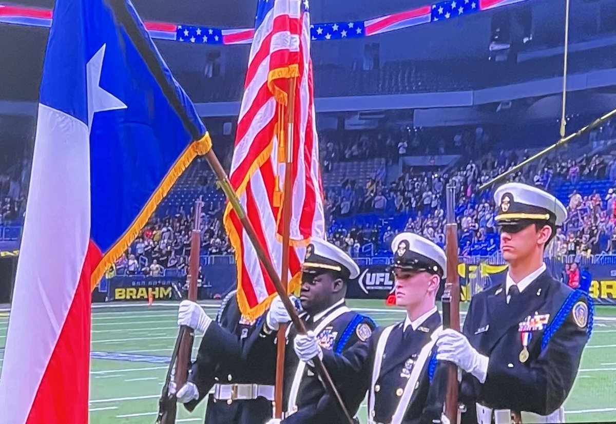 Shout out to <a href="/MilliganReilly/">Reilly Milligan</a> and Southwest NJROTC Color Guard!