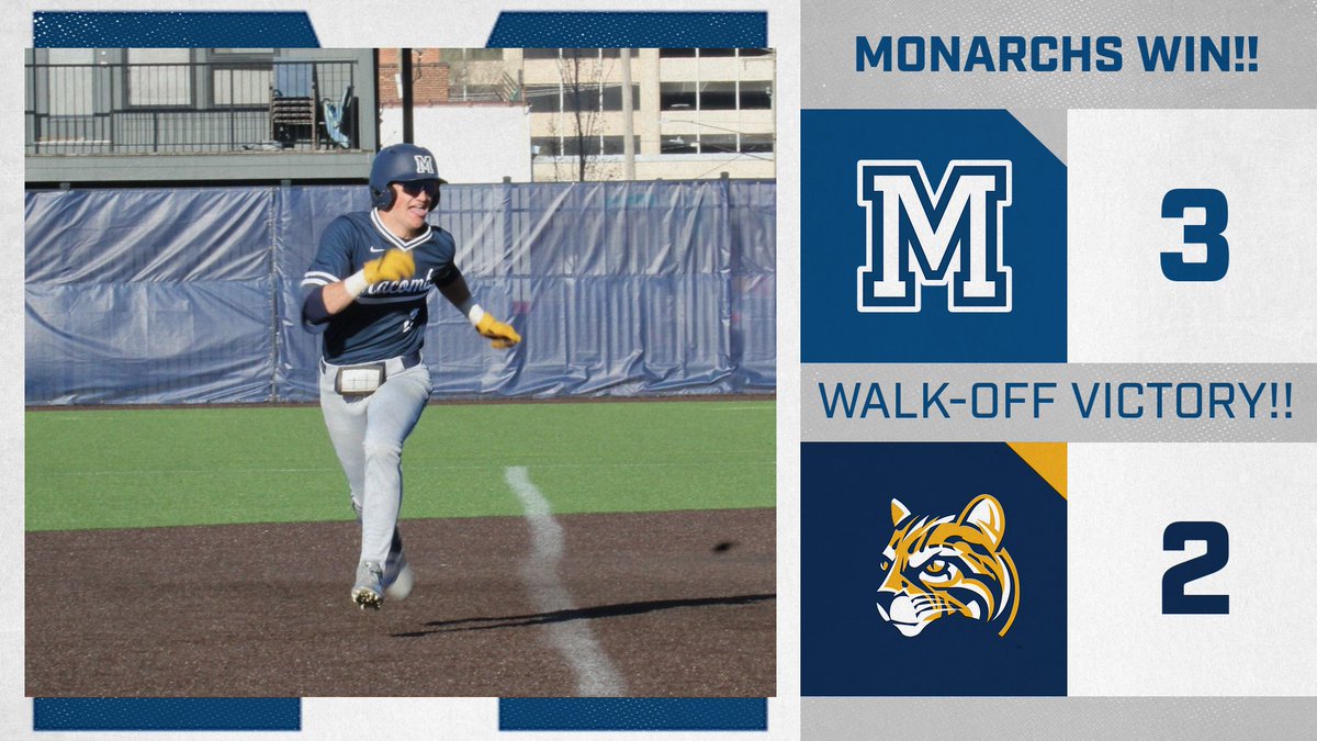 MONARCHS WIN!!

@MacombBaseball 3, Schoolcraft 2

The Monarchs walk it off on a bases loaded hit-by-pitch to improve to 13-12 overall and 7-4 in the MCCAA East! The win secures the series victory over Schoolcraft! Game two coming up!

#GoMonarchs #NJCAABaseball