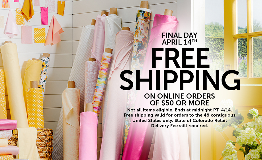You do the shopping. We'll take care of the shipping! 🚚 Free Shipping ends today, 4/14. bit.ly/3TGi8ky