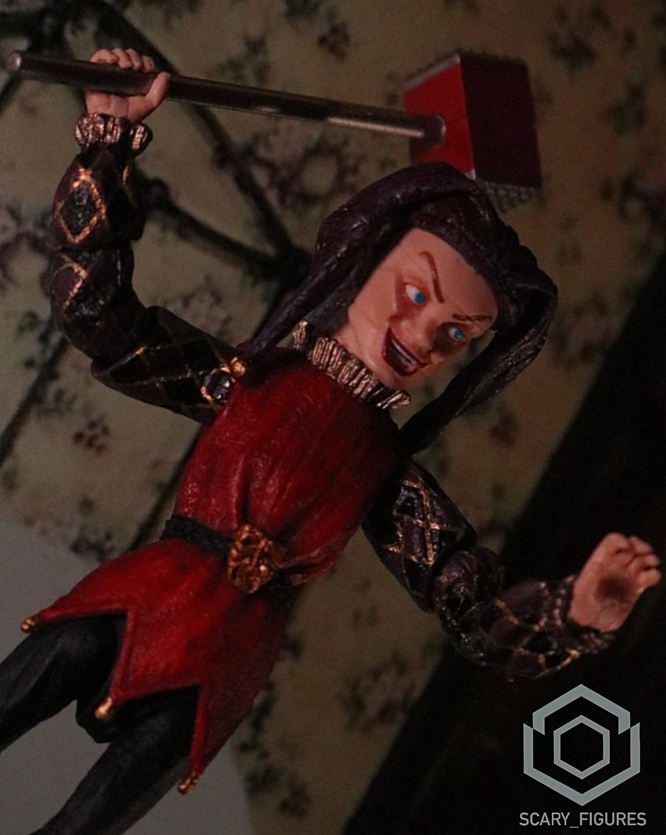 FiguresScary's tweet photo. The Joke’s on you!
#actionfigure #actionfigures #figurephotography #horror #HorrorMovies #HorrorMovie #neca #puppetmaster #puppetmastermovie #jesterpuppetmaster https://t.co/lqBXASoZHE
