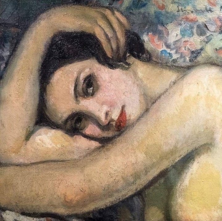 🎨Henriette Morel - Pensive woman 🎀