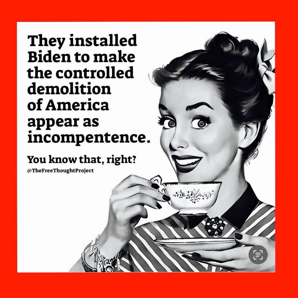 Who knew this???  I want to follow you!!
It was ALL planned &amp; it’s going as planned. 
Wake up the rest of you!!!