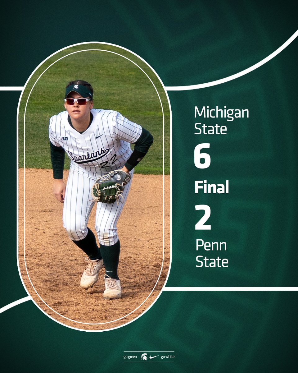 Finished the weekend strong 💪 Kayla Bane and Mik Anthony drive in two, and Britain Beshears goes 2-for-4 at the plate! Ashlyn Roberts and Maddie Taylor combine for a strong performance in the circle, with Taylor throwing 3.2 shutout innings of relief. #GoGreen | #SpartanUp