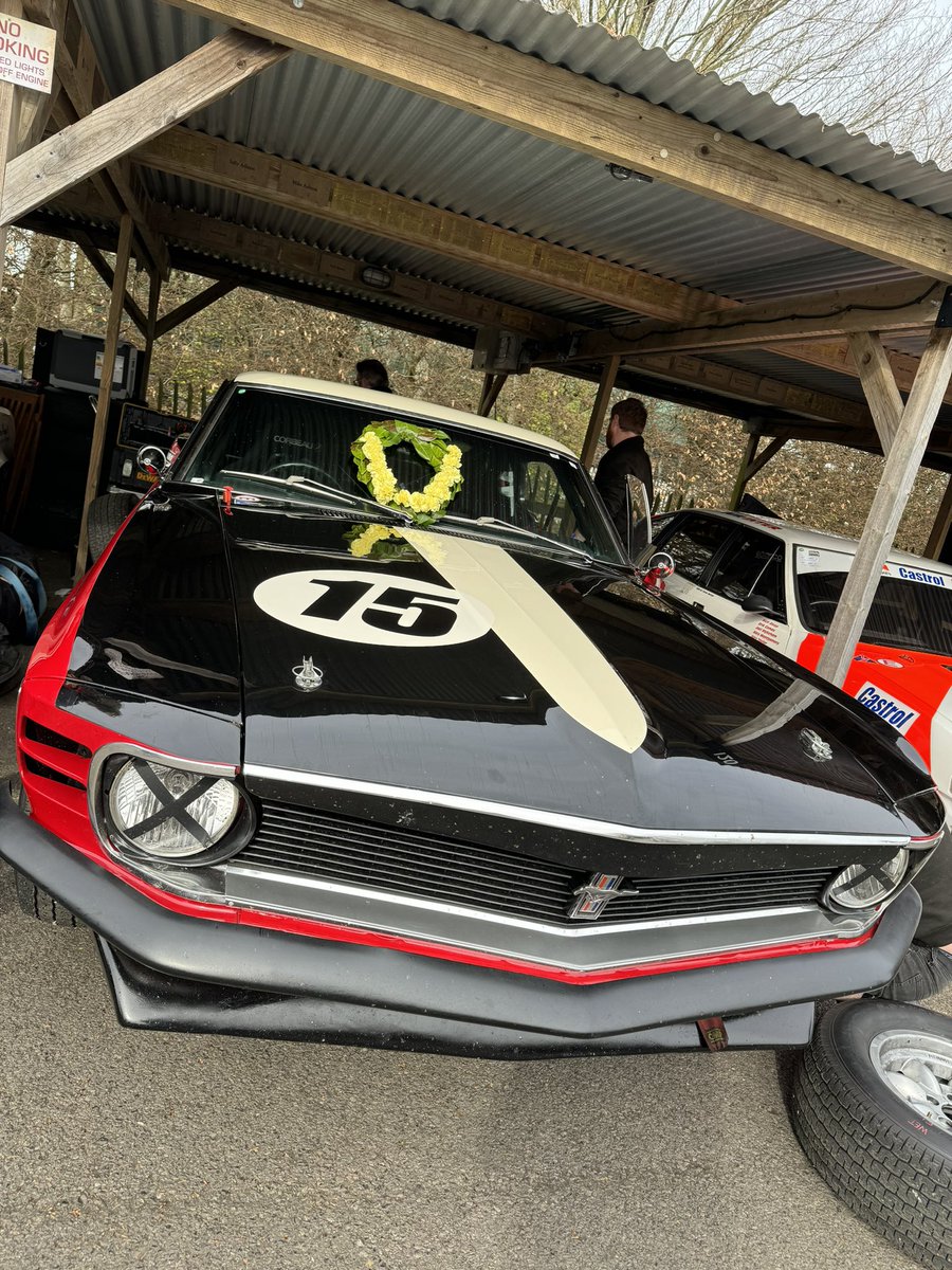 81st Goodwood Members Meeting 🏆 Taking the win in the Gordon Spice Trophy with my pal @craigdavies9! The Boss Mustang was something else. 😎 #81MM #SubZero