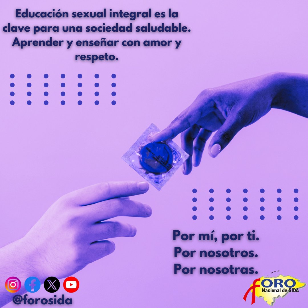 forosida's tweet photo. Información es poder. Aprende más sobre VIH y otras ITS y comparte tu conocimiento.
#InformaciónEsPoder #AprendeYComparte #Forosida #EducaciónSexual #SociedadSaludable #ConocimientoEsPoder #AmorPropio #SaludSexual #InformaciónYPrevención https://t.co/PsclW2zp70