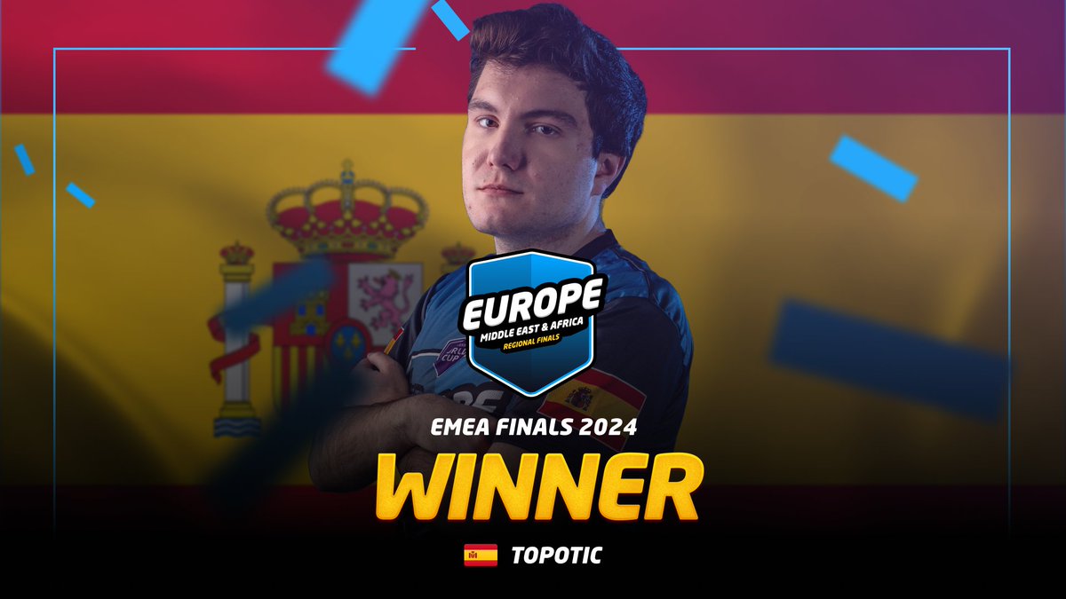 WE GOT A CHAMPION! 🇪🇸 TOPOTIC 🇪🇸 Well played amigo. As well as the runner-up 🇫🇷 Kratsooo! Thank you all so much for tuning in, it was amazing to see so many this weekend ♥️ We will be back in June 🫡
