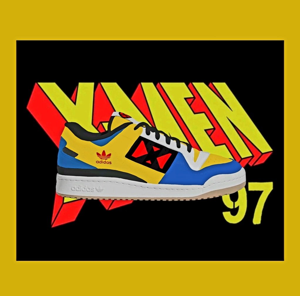 #XMen97 has been incredible! Might create these #customsneakers from some @adidas #forum 👟♥️💪🏽 @xmentas #jbkustomkickz #Adidas #sneakers #sneakerhead #custom #art #conceptart