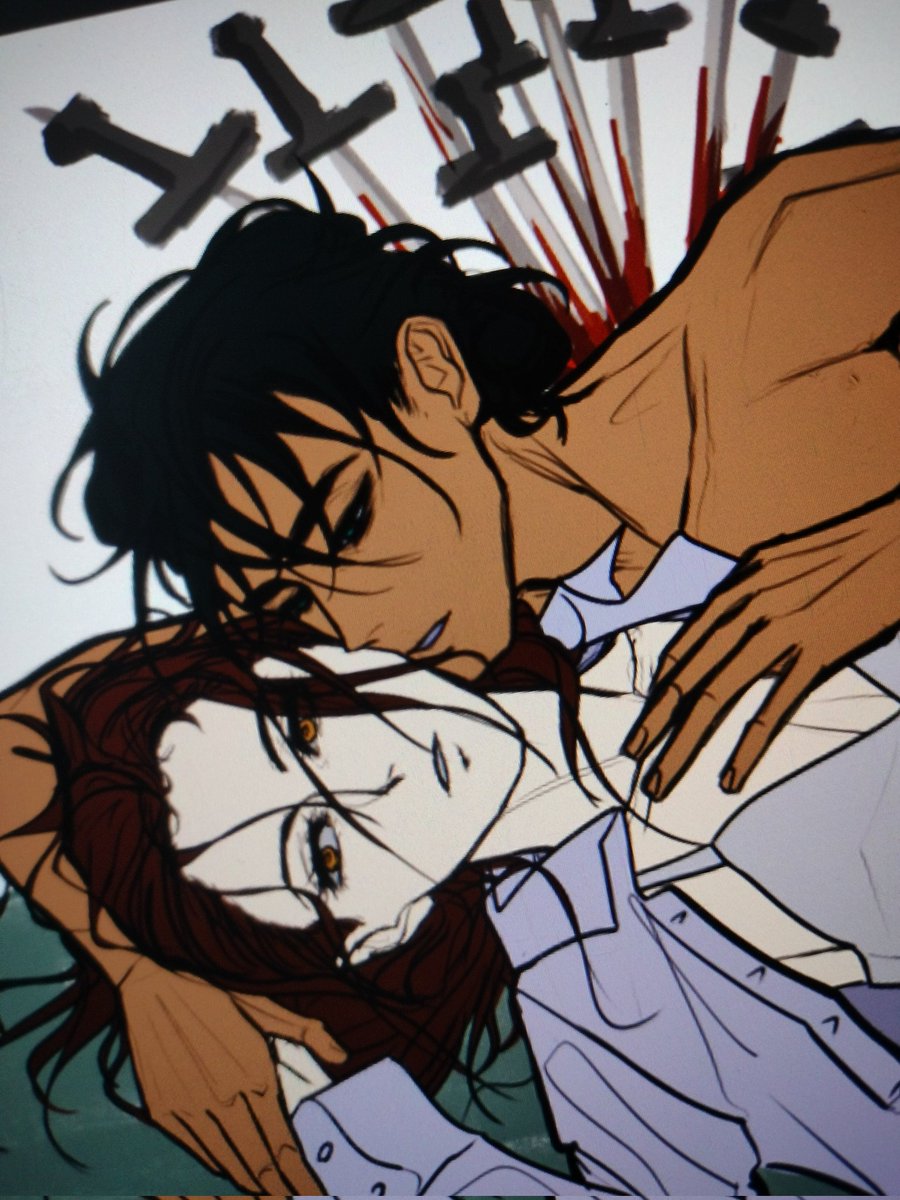 Today I again mourn too much the absence of lauki in my life. I have already read all the fanfictions that are on Ao3 several times. This old art came to my mind again. There must be so much symbolism in it.
Sorry if I made you sad with me;)