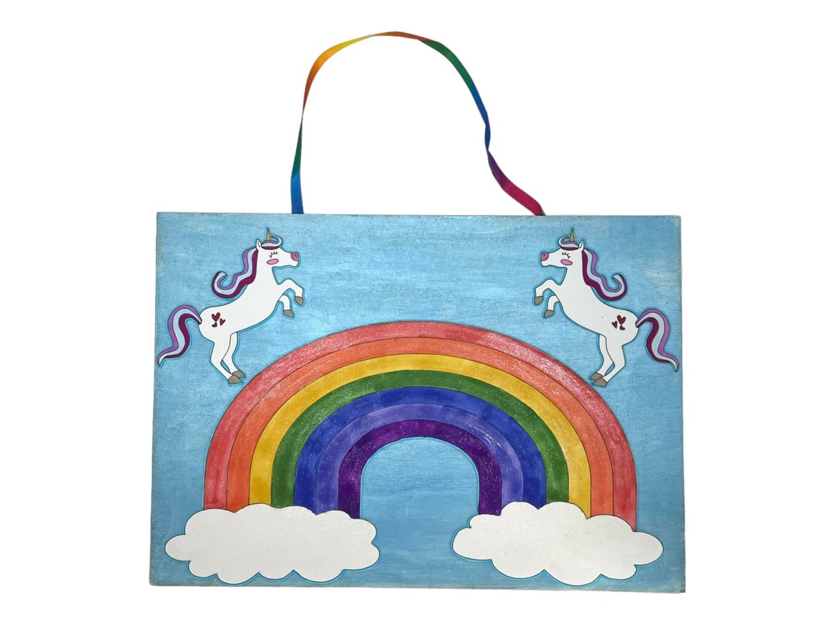 Sparkly unicorn wall art
buff.ly/49AZf7d

#HandmadeHour #CraftBizParty #UKCraftersHour #ShopIndie #Unicorn #Rainbow