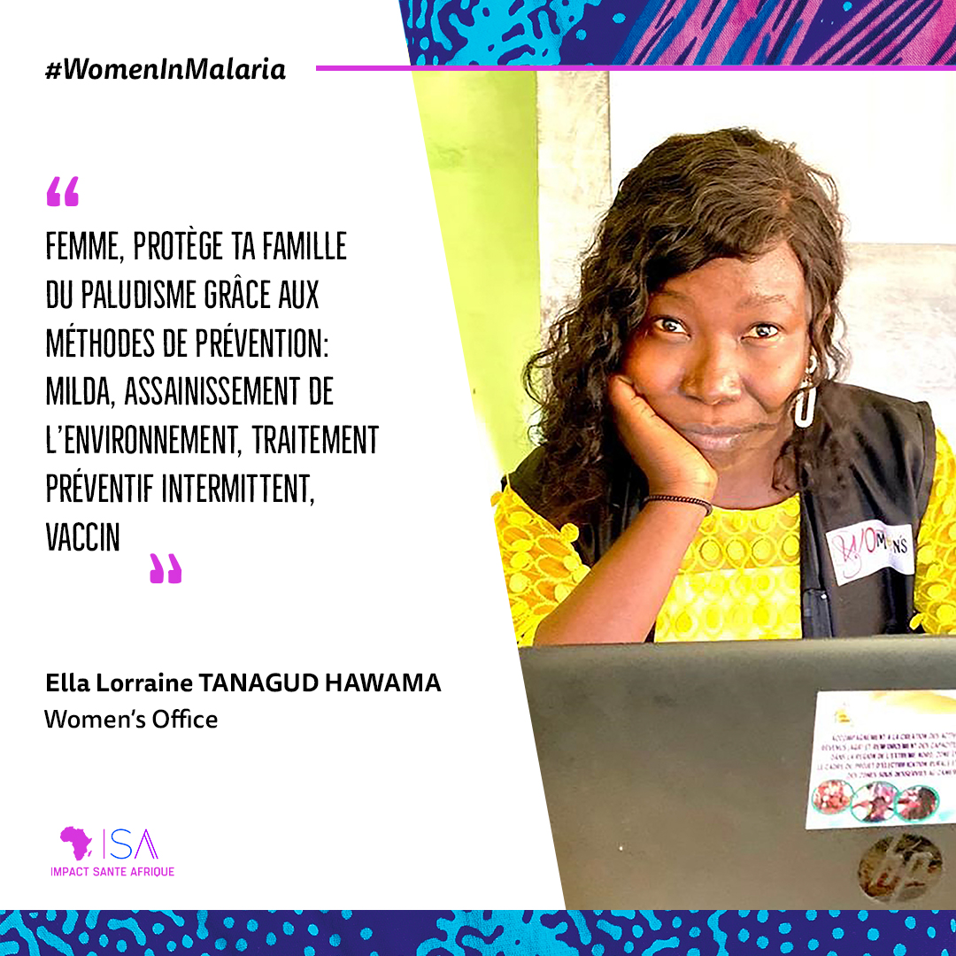 ✨#WomenInMalaria Lisez ci-dessous le message de @T_ella_lorraine de Women's Office #IWD2024 #InvestInWomen