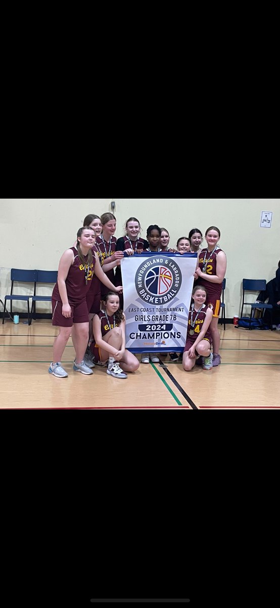 Congratulations to BRJH girls on winning their basketball Provincials today!! They played amazing!