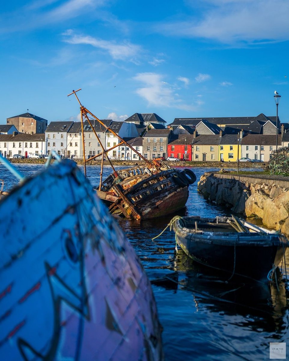 My favourite thing about Galway is ______? ❤️ 📸 @UpInTheEire_ 📍 Claddagh, Galway #LoveGalway #IconicView #Claddagh #LongWalk #AmazingPlaces #BucketList #MustVisit #Galway #Ireland #VisitGalway