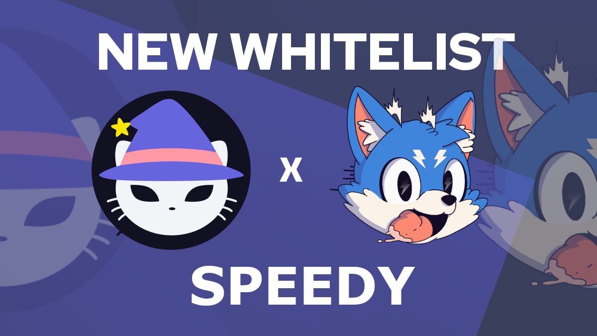 📢Next Whitelist @speedyonftm on $FTM $SPEEDY the fastest dog on the planet on the fastest chain.