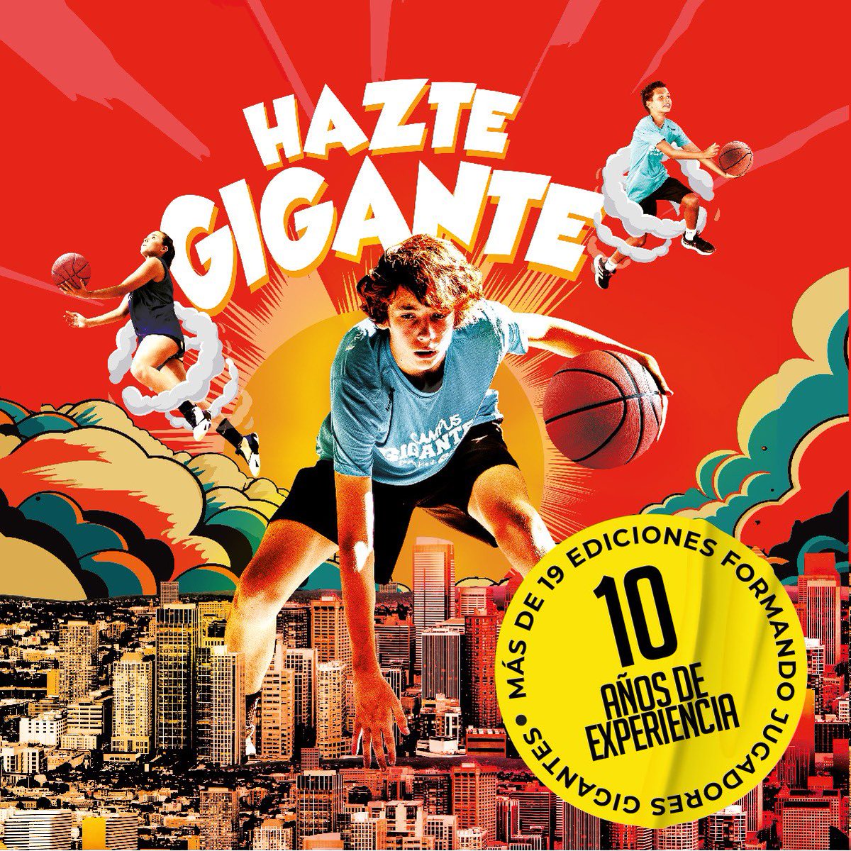 🔥 Presentamos CAMPUS GIGANTES SABADELL 🔥

📆 Del 25-28 de junio y del 1-5 de julio

📍 Sabadell Sports Center

⏰ Horarios:
- Media jornada: de 9h a 14h
- ⁠Jornada completa: de 9h a 18h

👥 Nacidos entre 2007 y 2018

#CampusGigantes #BasketLover #JuntosGigantes #SedeSabadell