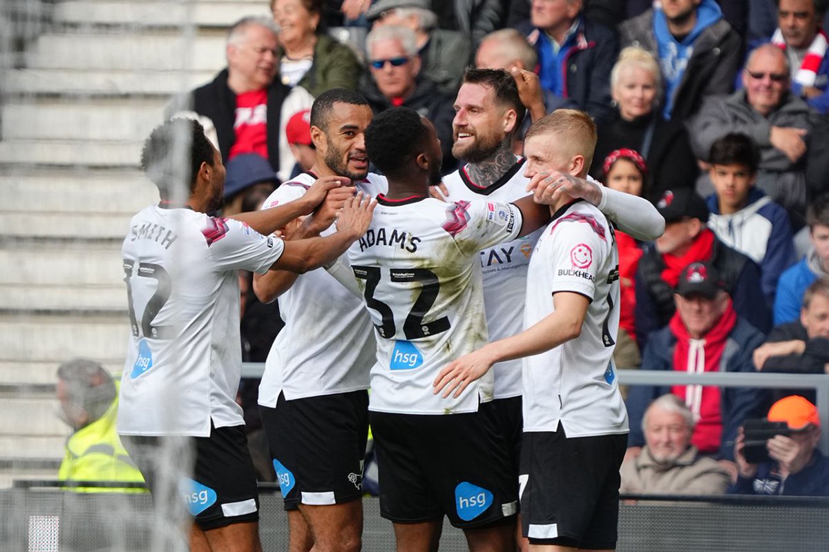 Derby County are two games away from promotion to the Championship. After battering Orient, Cambridge and Carlisle stand in their way. Can we get it over the line? Listen below 🐏 #DCFC 🔗 pod.fo/e/23118c 📽️ youtube.com/live/0sVFxT1mg…