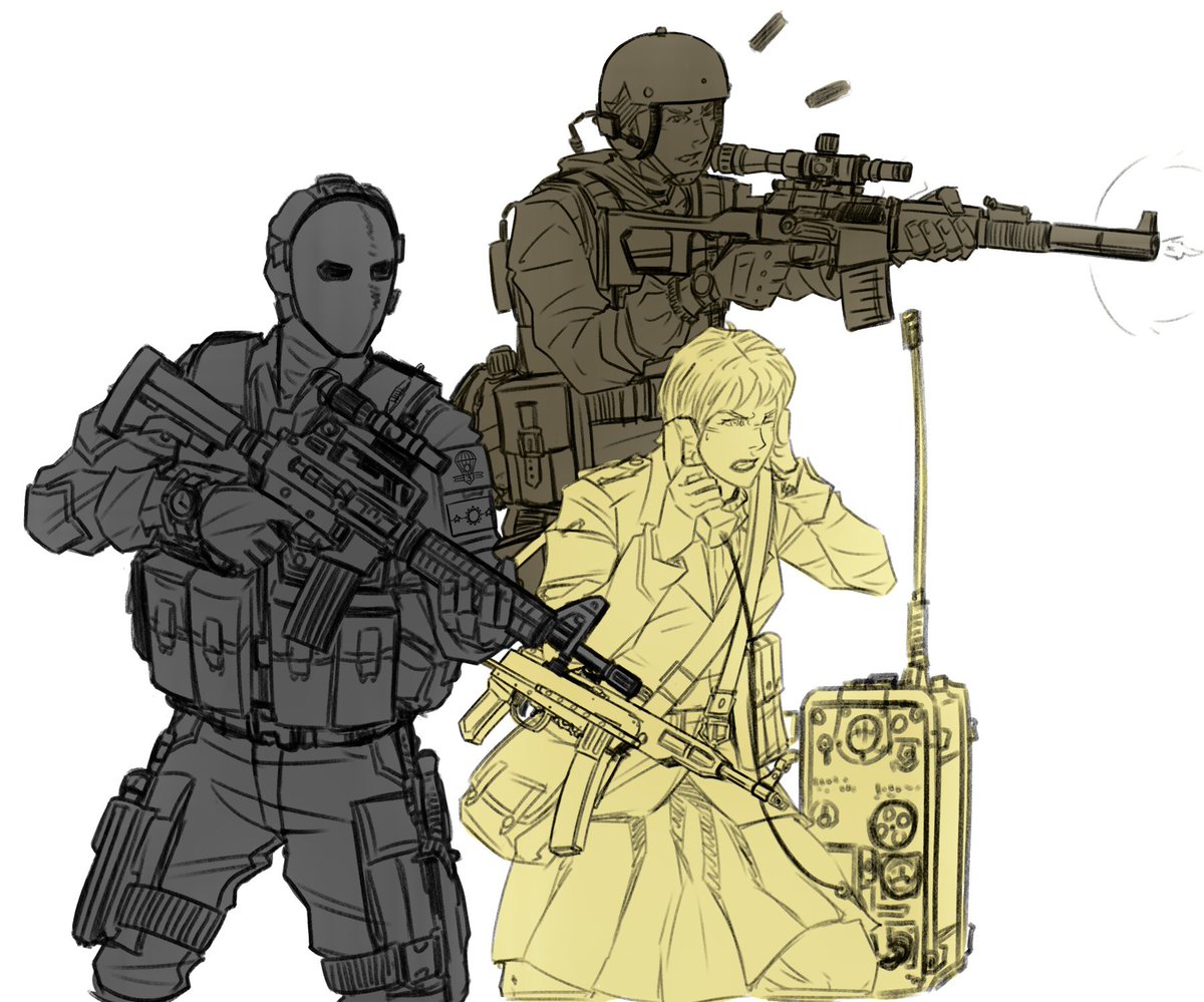 Ah, it feels like Insurgency Sandstorm lol (WIP collage