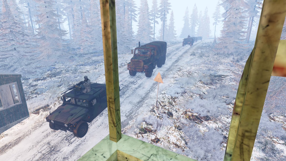 EuropeanRealism's tweet photo. Loved the snowy setting from this weeks Operation Belvedere Castle. More snaps can be found on our Instagram: https://t.co/NQM9OTAFIa
Website: https://t.co/Ws2noxuukl
Discord: https://t.co/sp184q8FPg
#Arma3 #ArmaUnit #ArmaMilsim #Arma1950s #ArmaPhotography https://t.co/61fjH3keVu