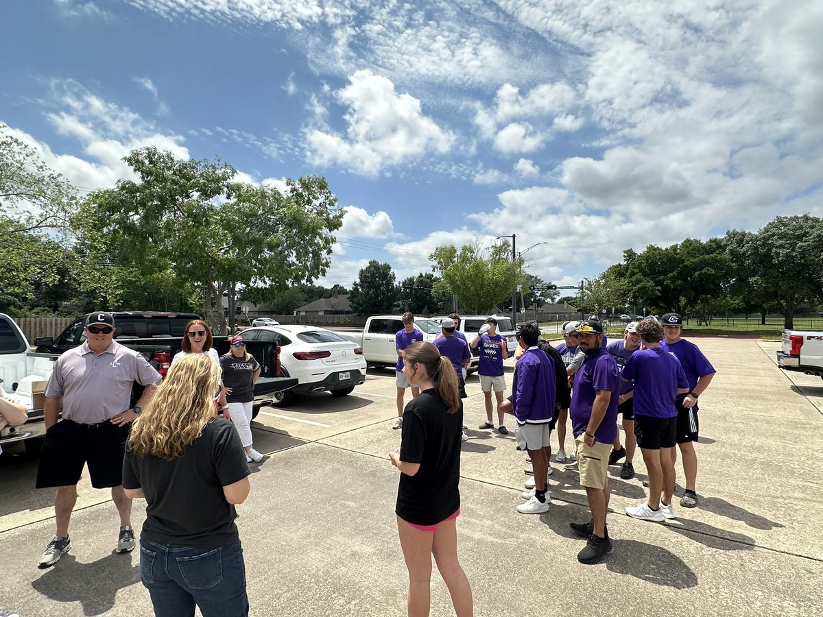 Many Cougars are out knocking on doors to educate the community on the upcoming bond. Early voting starts April 22nd- 30th and May 4th is voting day. Go to CSISD.org for more information.