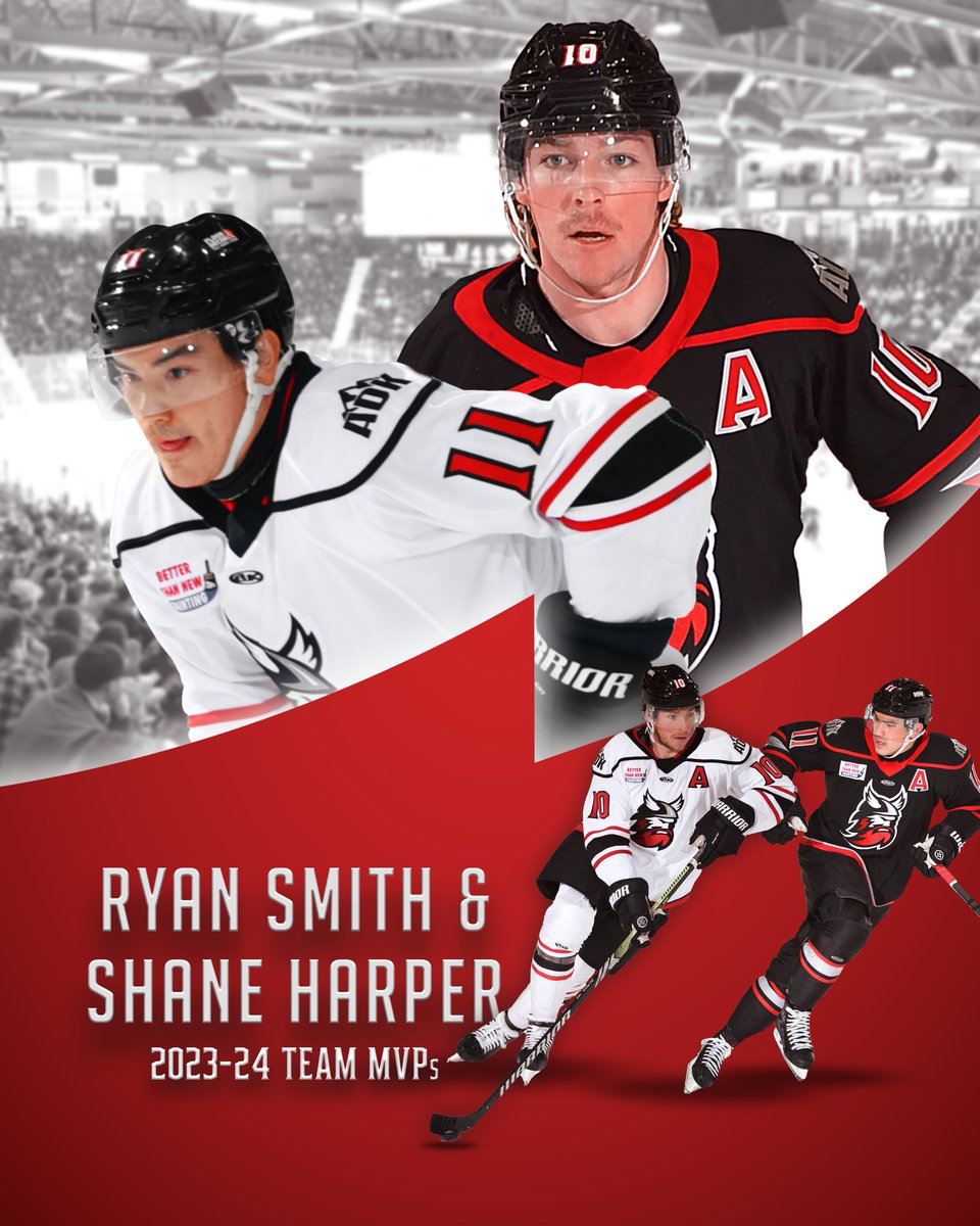 And our team MVPs for the 2023-24 season: Ryan Smith and Shane Harper!