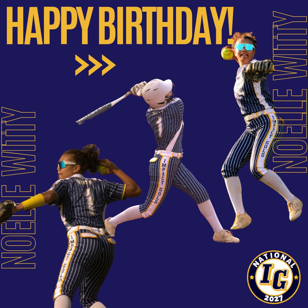 Big  🎂 Happy Birthday to Noelle!  Hope it's a fantastic day! 🎉 @coachjrtorres @ImpactGoldOrg #betheimpact #goldblooded #trusttheprocess