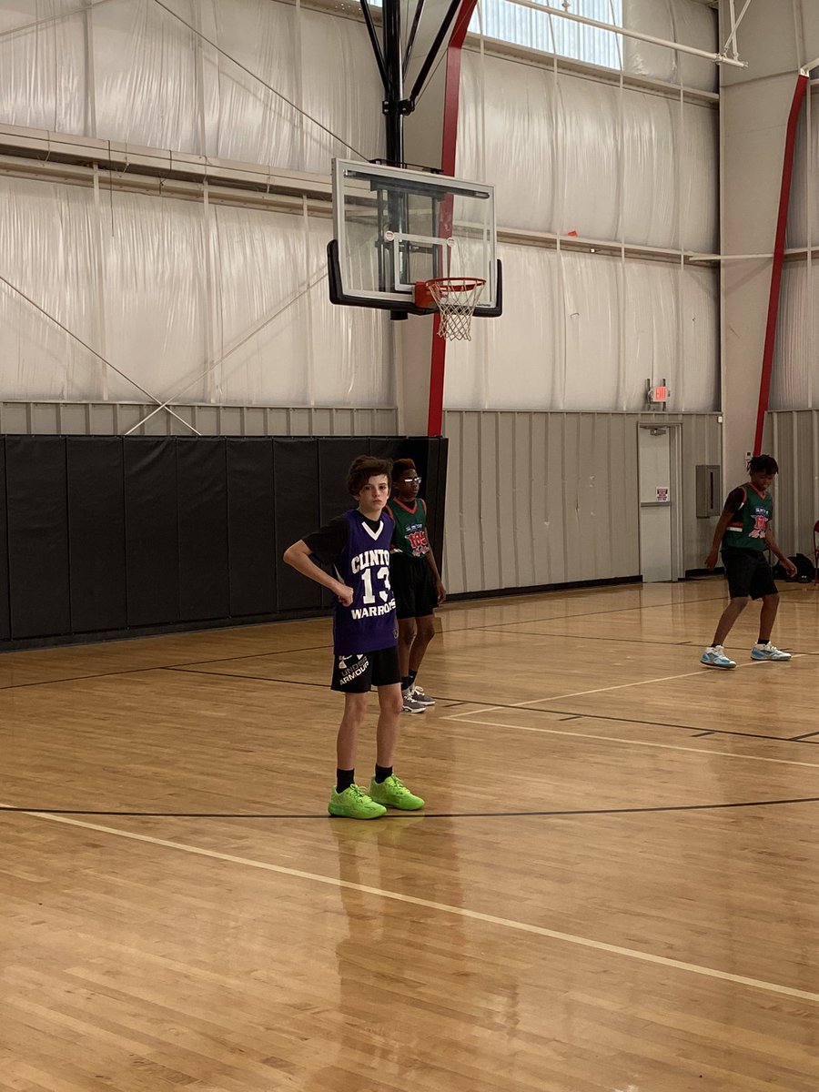 dextiger81's tweet photo. Not quite the results we wanted this weekend, but Graham had fun in his first travel ball tournament!🏀 

And yes, he switched numbers after the first game from 7 to 13 https://t.co/X0oTOEZ7tG