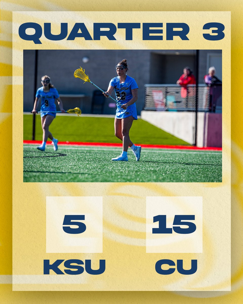 END Q3 

Peyton Gellin has recorded two ground balls, two draw controls and one caused turnover! 

#goflashes #kentstlax