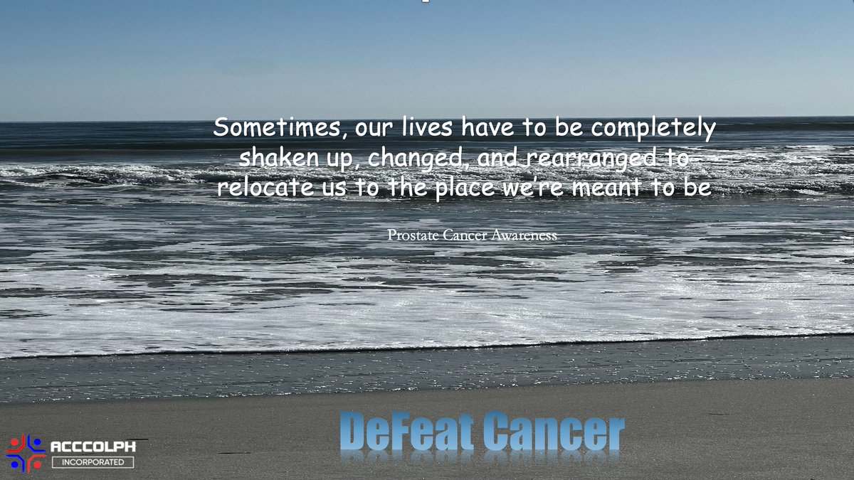 #defeatcancer #prostatecancerawareness #ProstateCancer