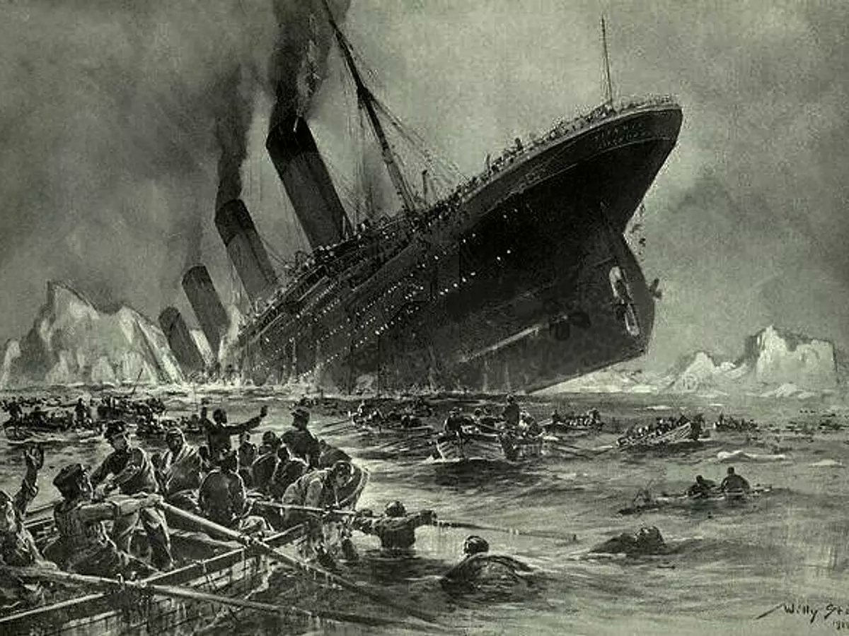 Dünyanın en büyük gemisi Titanic :

Güncel yapım maliyeti: 400 milyon $
Yapımına Başlangıç     : 31 Mart 1909
Denize indiriliş               : 31 Mayıs 1911
İlk Seferi                           : 10 Nisan 1912
Batışı                                 : 15 Nisan 1912

'Tanrı Bile…