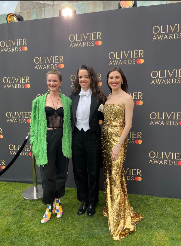 So glam! ✨

Nominated in @OlivierAwards Best New Dance Production CATEGORY -  Time Spell by Michelle Dorrance, Jillian Meyers and Tiler Peck, part of Turn It Out With Tiler Peck and Friends at Sadler’s Wells. 

#OliviersAwards2024
