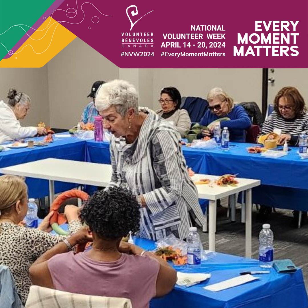 Maureen is one of our committed Helping Seniors volunteers. She is constantly ensuring that they are heard and are being well taken care. Thank you so much Maureen for all you do and to all our special Helping Seniors volunteers! #NVW2024 #EveryMomentMatters #VolunteerToronto