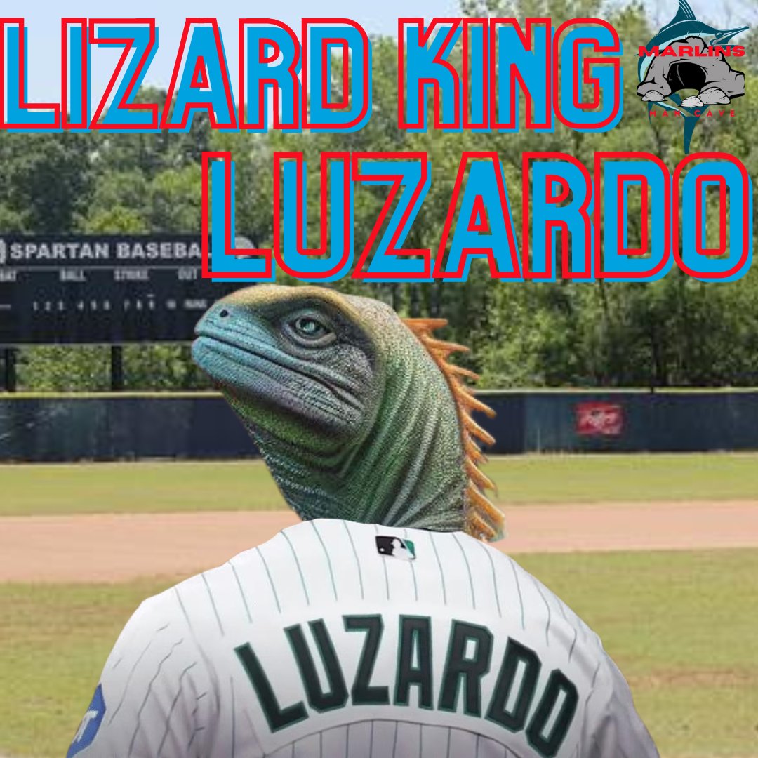 Jesus Luzardo / Lizard King 5.0 IP, 7 H, 5 R, 5 ER, 1 BB, 4 SO, 1 HR, 94 NP 4/14/2024. #MarlinsBeisbol #lizardking #Baseball