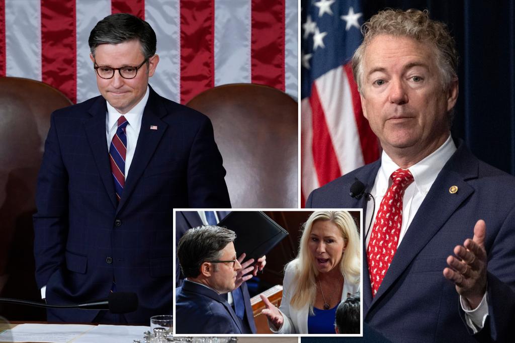 Rand Paul ‘not so sure there’s a difference’ between Speaker Johnson and Democrats trib.al/2kD6nCm