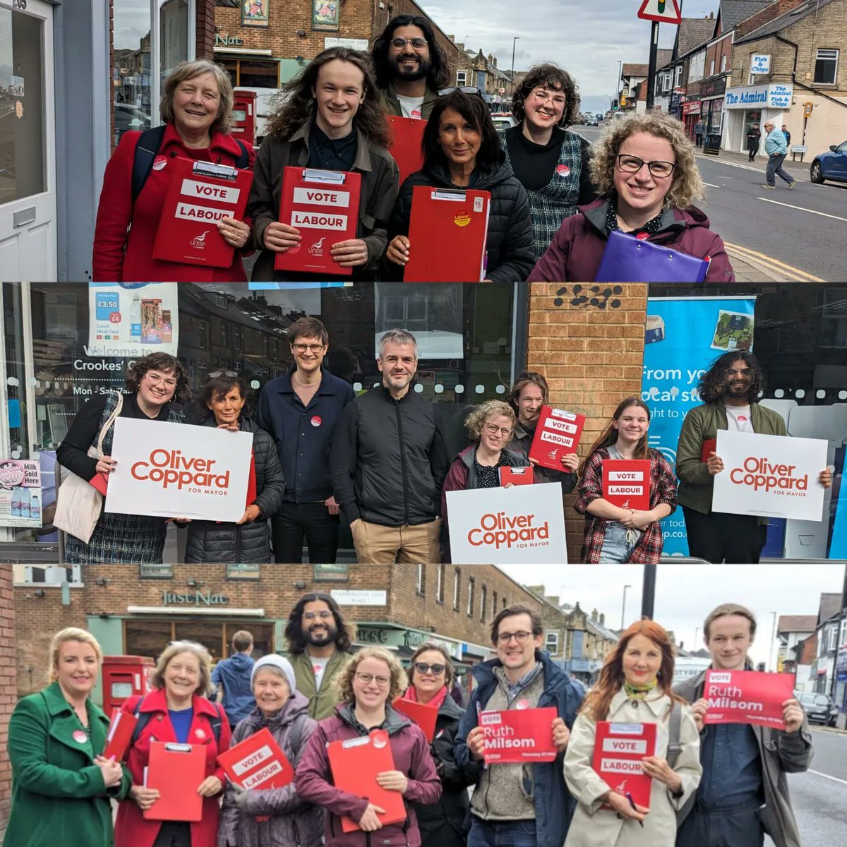 Wonderful weekend with a fab team out in Crookes and Crosspool. Lots of support for Labour and our fantastic councillor Ruth Milsom! @LouHaigh @min_esh @olivercoppard @RuthMilsom @JaynePDunn #LabourDoorstep