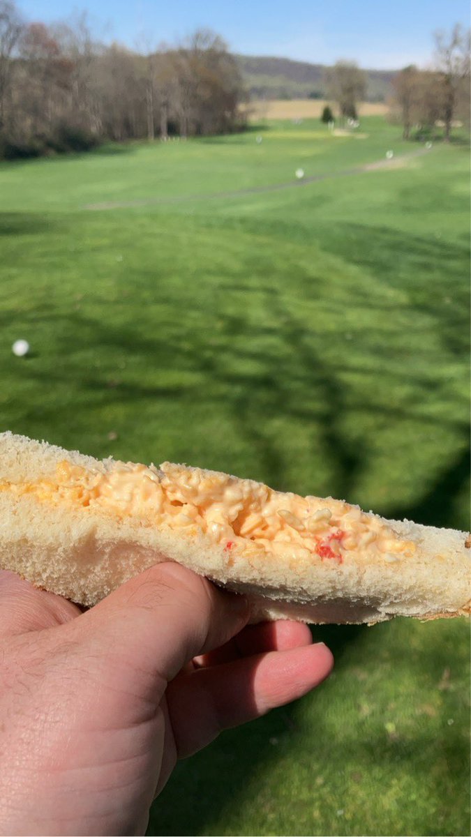 Pimento cheese + golf
#TheMasters2024