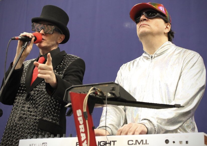 Undisputedly the best pop band you are going to see in a long time, The Pound Shop Boys not to be confused with The Pet Shop Boys although they sound and act quite similar, it’s uncanny @ManchesterRTs @TheBoltonNews #music #No1album vote TPSB