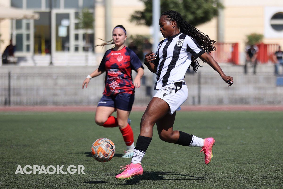 Another solid outing against Volos. The unbeaten run continues. PAOKARAAAAAAAA #akida_14 #Womeninfootball #ACPAOK