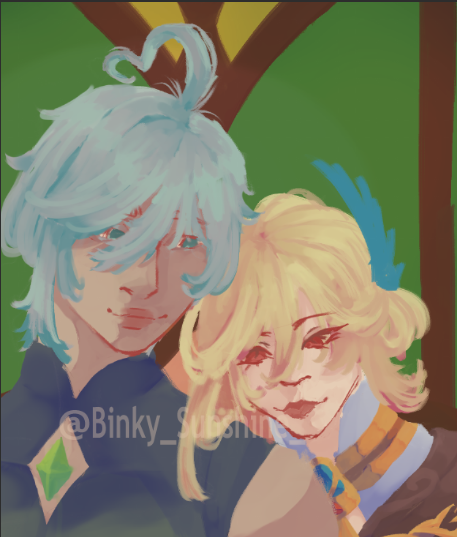 Binky_sunshine_'s tweet photo. silly little rerendering of an old #haikaveh drawing I made :3333 https://t.co/pl6F6ye8aO