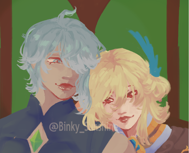 Binky_sunshine_'s tweet photo. silly little rerendering of an old #haikaveh drawing I made :3333 https://t.co/pl6F6ye8aO