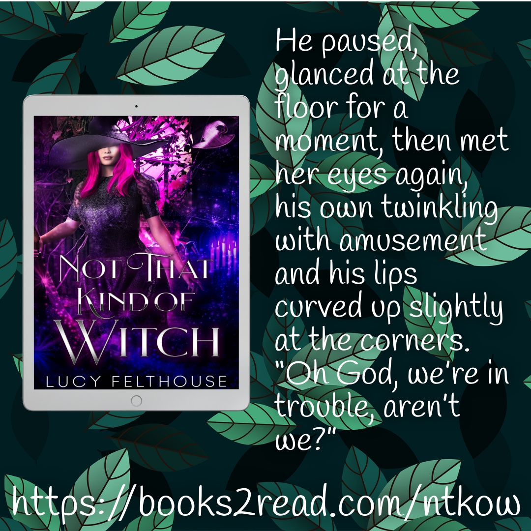 Have you checked out Lucy Felthouse's (@cw1985) latest book baby yet? One reviewer said it got them out of a book slump! Not That Kind of Witch is a steamy M/F contemporary with lashings of humour. Available in eBook and paperback formats: bit.ly/41LqsC4