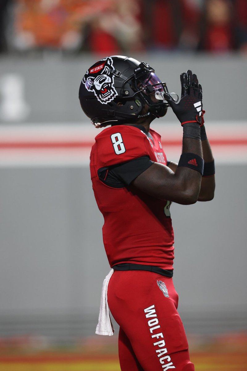 WPN, thank you for welcoming me into the Wolfpack family. Thank you to Coach Doeren and the rest of the coaching staff for giving me an opportunity to live out my dream. With that being said I will be entering the transfer portal with 2 years of eligibility remaining. ❤️