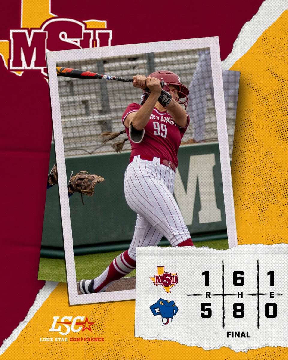 🥎 | Allie Monroe belted her seventh home run of the season Sunday afternoon at St. Mary's. #StangGang