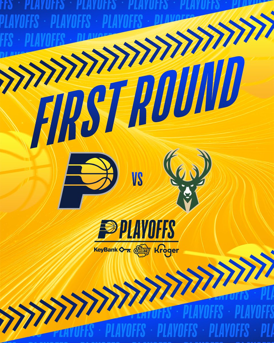 Bucks in round one 😈 Pacers.com/Playoffs