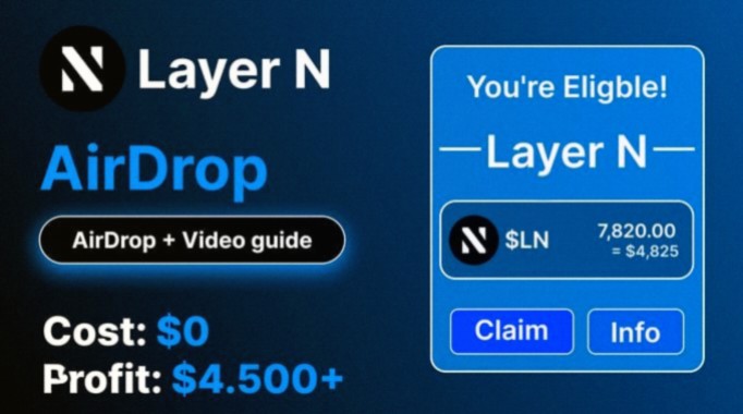 SiggiToonz_eth's tweet photo. 📈 #LayerN Tesnet Phase I is now live ( @LayerN_Official )

The link is https://t.co/zbRDXCvsPI

Details:

⏩Tokens: $20 M
⏩Ticker: $LN
⏩Nets: $Eth, $Sol

#LayerN_Official #LayerN $LN $LN #layer2 #airdrop #web3 #token #BNB #newairdrop #l2 #ETH #ModulusLabs #crypto #Zksync https://t.co/PN7CkjPuqT
