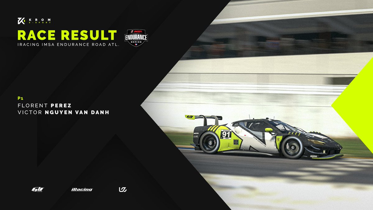 Reprise sportive après Sebring de nos poulains en GT3 avec un hatrick ! 🥇