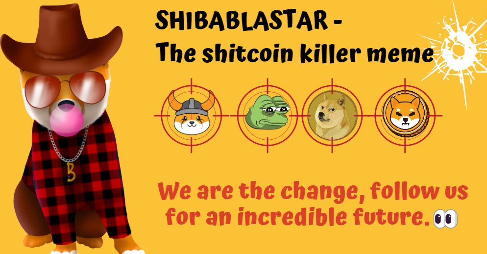 👀#shibablastar Official Links website: shibablastar.org The story of the shibablastar : shibablastar.org/pdf/Paper_whit… Uniswap: app.uniswap.org/explore/tokens… #cryptomemes #dogecoin #shibtoken $PEPE $FLOKI #crypto #uniswap #Pancakeswap